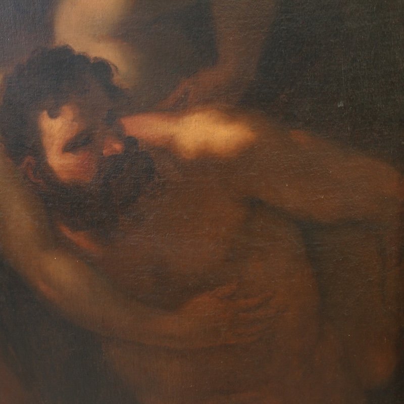 Grande quadro mitologico del XVII secolo, Ercole e Deianira-photo-7
