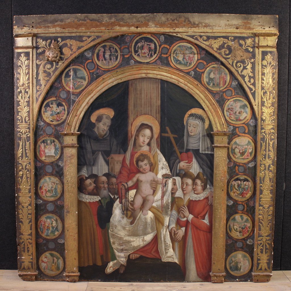 Grande tavola italiana del XVI secolo, Sacra Conversazione
