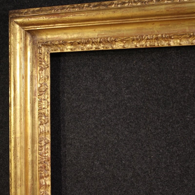 Grande cornice dorata del XX secolo-photo-2