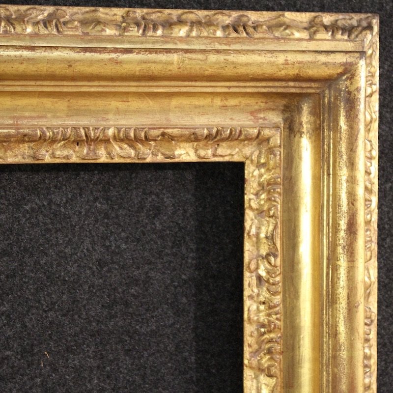 Grande cornice dorata del XX secolo-photo-2