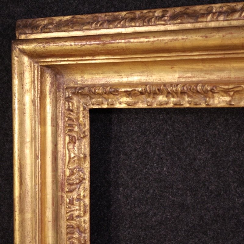 Grande cornice dorata del XX secolo-photo-5