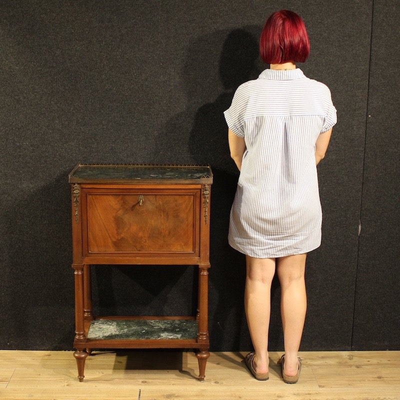 Piccolo secretaire francese in stile Impero del XX secolo-photo-3