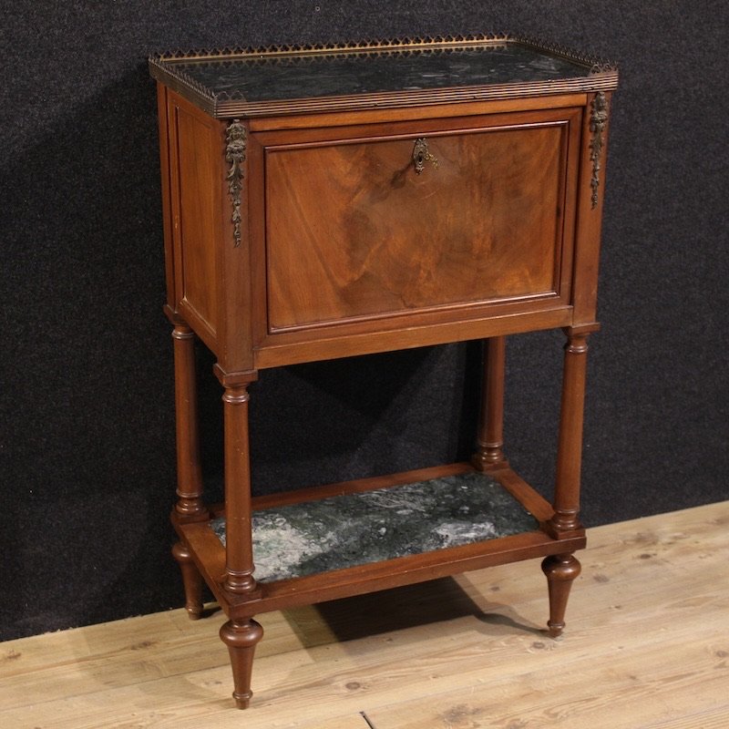 Piccolo secretaire francese in stile Impero del XX secolo