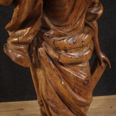 Grande scultura lignea del XVII secolo, Santa Caterina D’Alessandria -photo-5