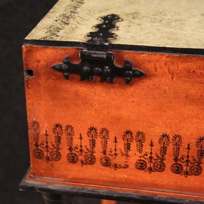 Elegante tavolino da gioco del XX secolo in stile neoclassico -photo-3