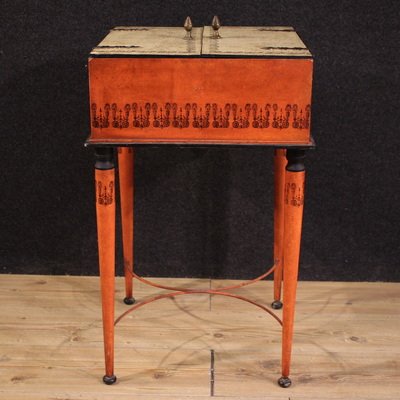 Elegante tavolino da gioco del XX secolo in stile neoclassico -photo-4