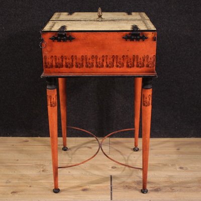 Elegante tavolino da gioco del XX secolo in stile neoclassico -photo-1
