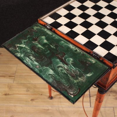 Elegante tavolino da gioco del XX secolo in stile neoclassico -photo-6