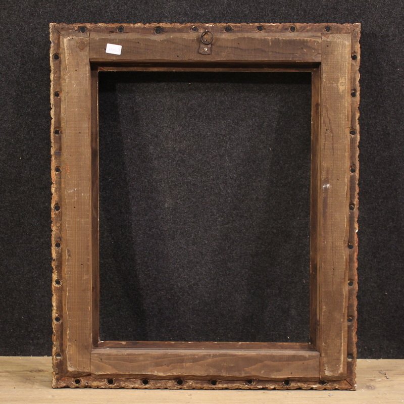 Cornice italiana con ornamenti floreali della metà del XX secolo-photo-2