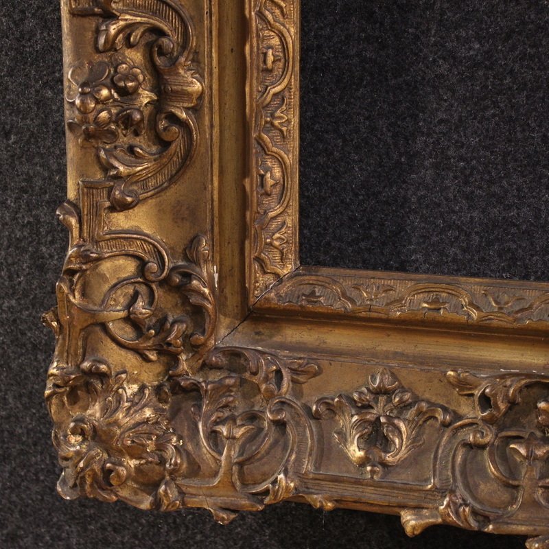 Cornice italiana dorata della metà del XX secolo-photo-2