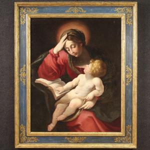 Scuola italiana del XVII secolo, Madonna col bambino