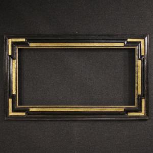 Cornice francese in legno dorato del XX secolo