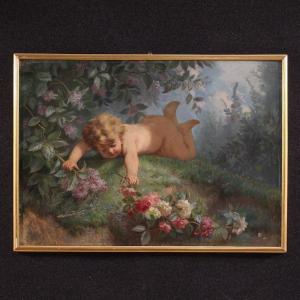 Dipinto italiano Primavera del XIX secolo