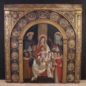 Grande tavola italiana del XVI secolo, Sacra Conversazione