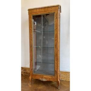 Rosewood Display Cabinet, Louis XV-louis XVI "transition" Style, 20th Century / Showcase