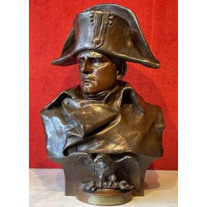 Large Bronze Sculpture Napoleon By Colombo, Cast Pinedo, Chicago  World's Fair 1893 / Bust