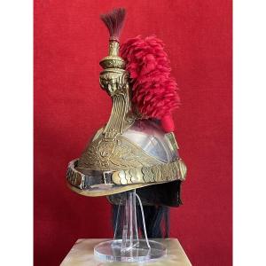 Helmet Of The Paris Republican Guard Mounted Cavalry, Model 1876/1933, French Cavalry 