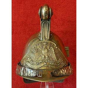 Firefighter Helmet Model 1855, France Second Empire Period