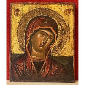 Icon Of The Virgin Mary, 16th Century Cretan School / Mary Mother Of God
