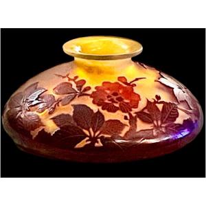 Emile Gallé Spinning Top Vase