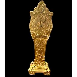 Louchet Small Art Nouveau Clock