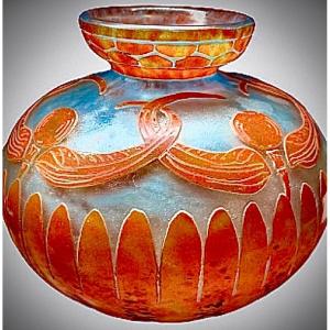 French Glass Vase