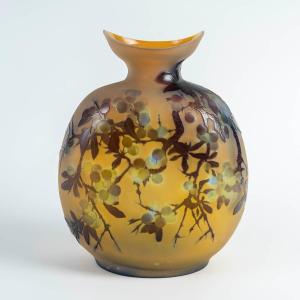 Emile Gallé Rare Gourd