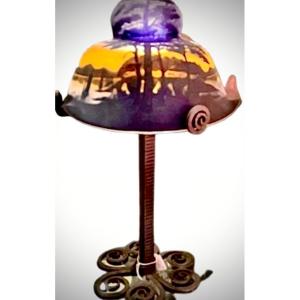 Muller Freres Luneville Lamp