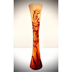 Emile Gallé Important Vase 
