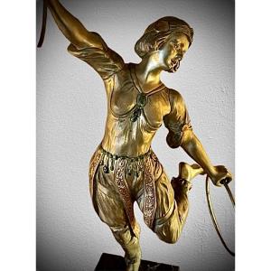 G.flamand  Bronze Hoop Dancer 