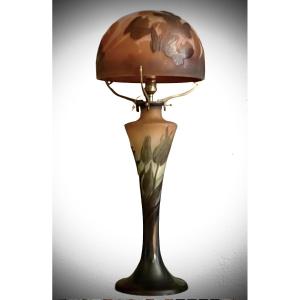 émile Gallé Large Lamp 