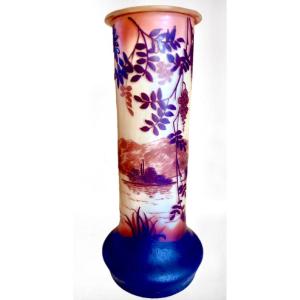 Devez Tubular Vase Lac De Come