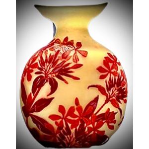 Gourd Vase By Emile Galle