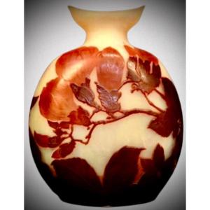 Vase D Emile Galle Art Nouveau