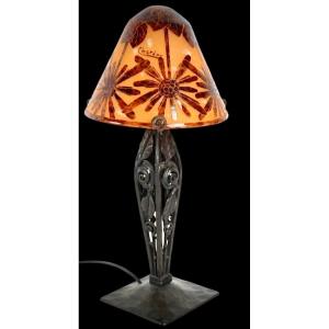 Lampe Aux Cocotiers SignÉe  Charder 