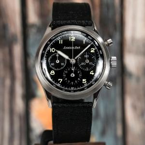 Excelsior Park Chronograph Steel Tri-compax 37 Mm
