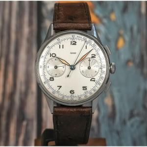 Jaeger-lecoultre Bi-compax Chronograph 37 Mm -1942- 