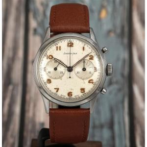 Excelsior Park Bi-compax Chronograph, 37mm Steel - 1955 -