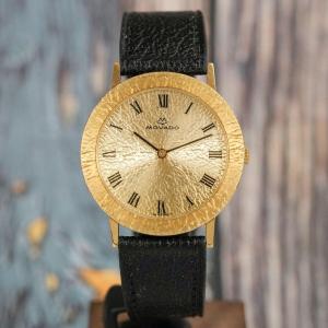 Movado/zenith Calatrava Hammered Dial 18k Yellow Gold -1969-