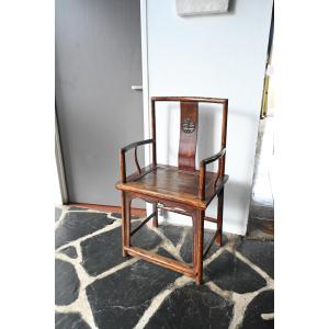 Antique Chinese Armchair From The 20th Century, Circa 1920