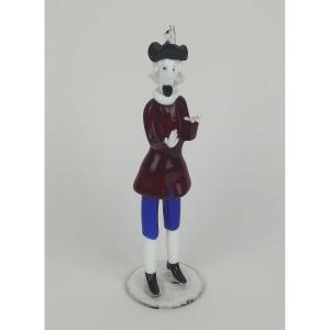 Glass Sculpture By Fulvio Bianconi