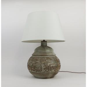Ceramic Lamp By Marius Bessone