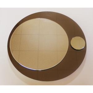 Galvorame Round Wall Mirror 1970