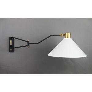 Articulated Wall Lamp By René Mathieu For Lunel