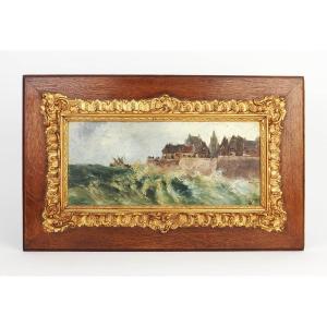 Marine Painting Attributed To Willenich