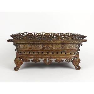 Napoleon III Bronze Planter