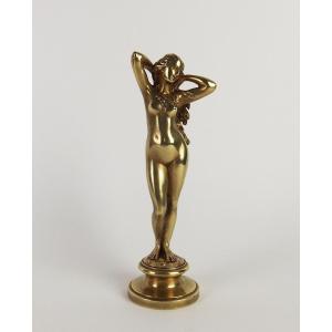 "nude Woman" Bronze Sculpture, 19th Century