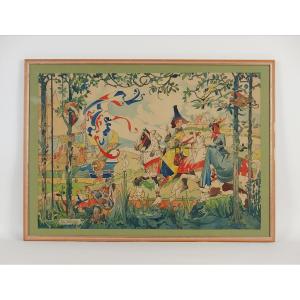 Watercolor By Felix Pol Jobbé-duval