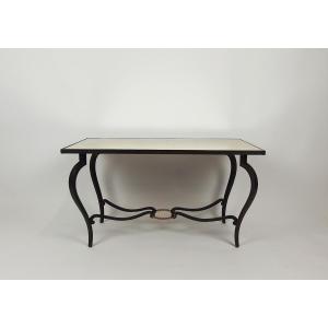 Art Deco Wrought Iron Coffee Table