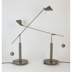 Pair Of Table Lamps By Marco Forcolini For Artemide
